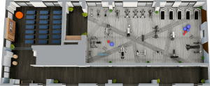 Signature luxury apartments in Reston, VA, featuring a floor map.