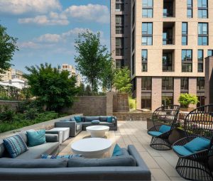 Relax and unwind on the rooftop lounge
