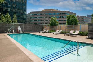 Striking views of Reston Town Center