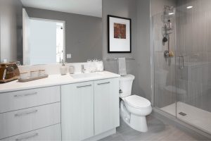 Bathrooms with over sized soaking tubs